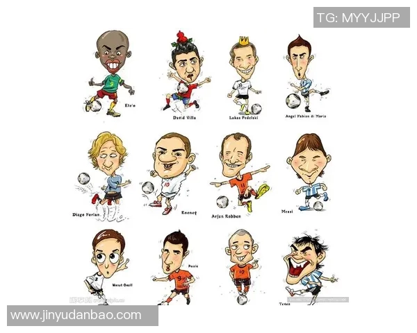 帅气足球明星动漫头像男生风格设计与创作分享